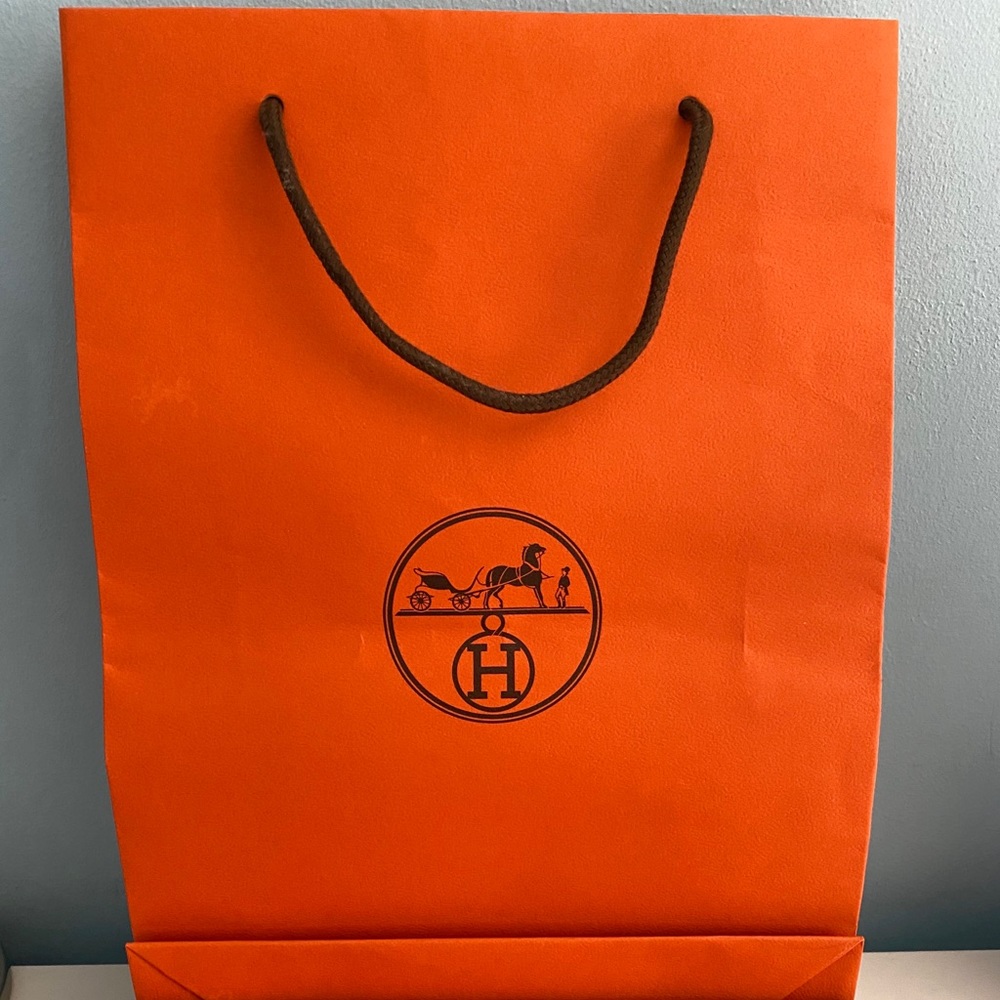 Hermes box for oran sandals 11 x 8.7 in